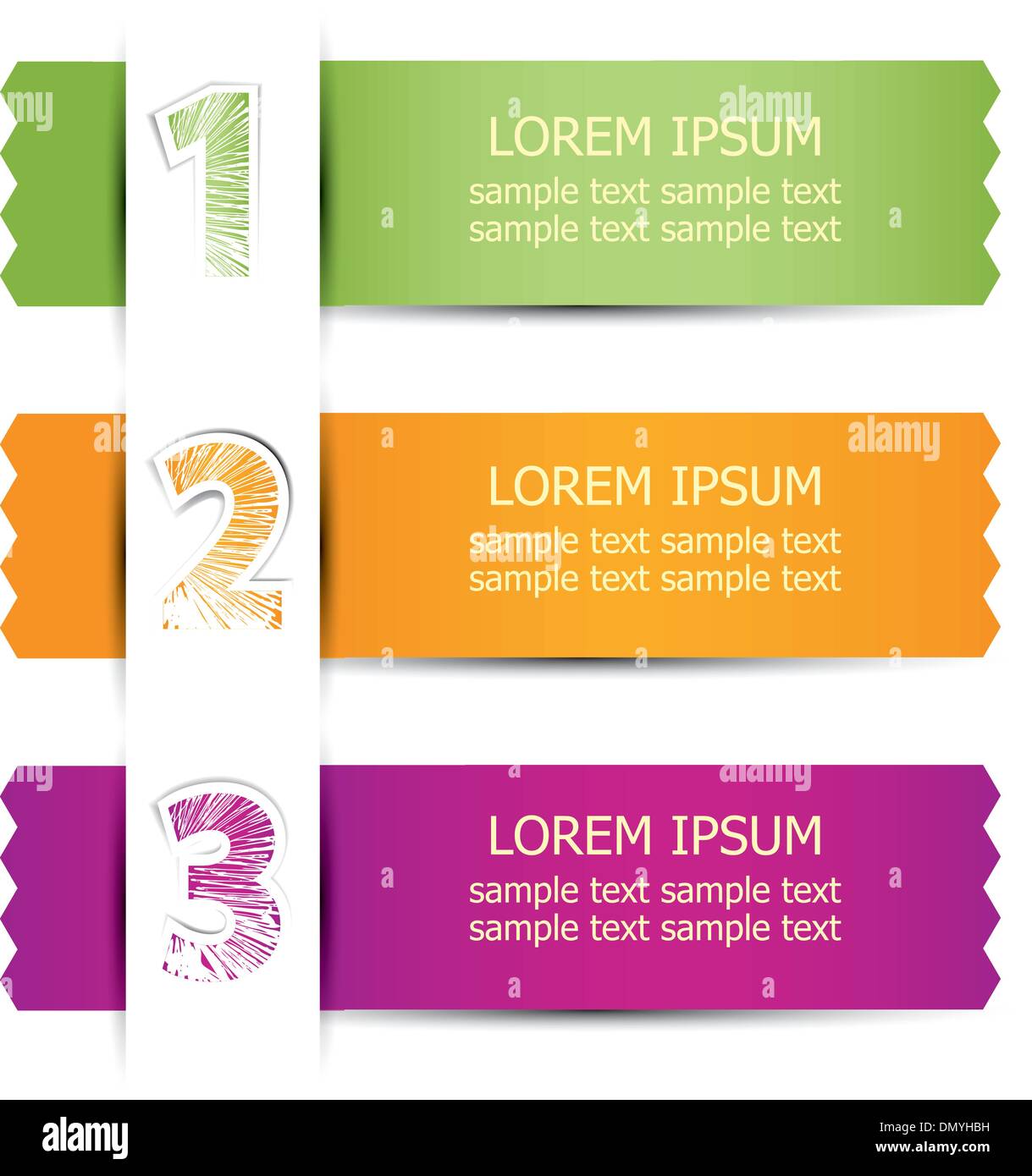 Simple background design color ribbons Stock Vector Images - Alamy