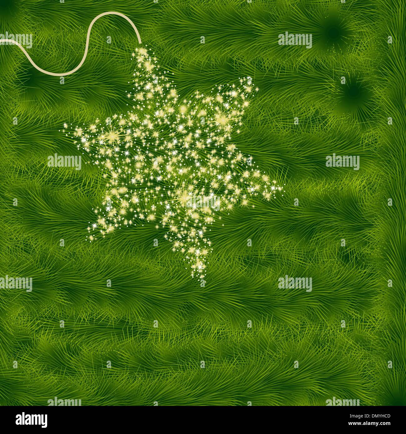 Christmas background with christmas tree. EPS 8 Stock Vector