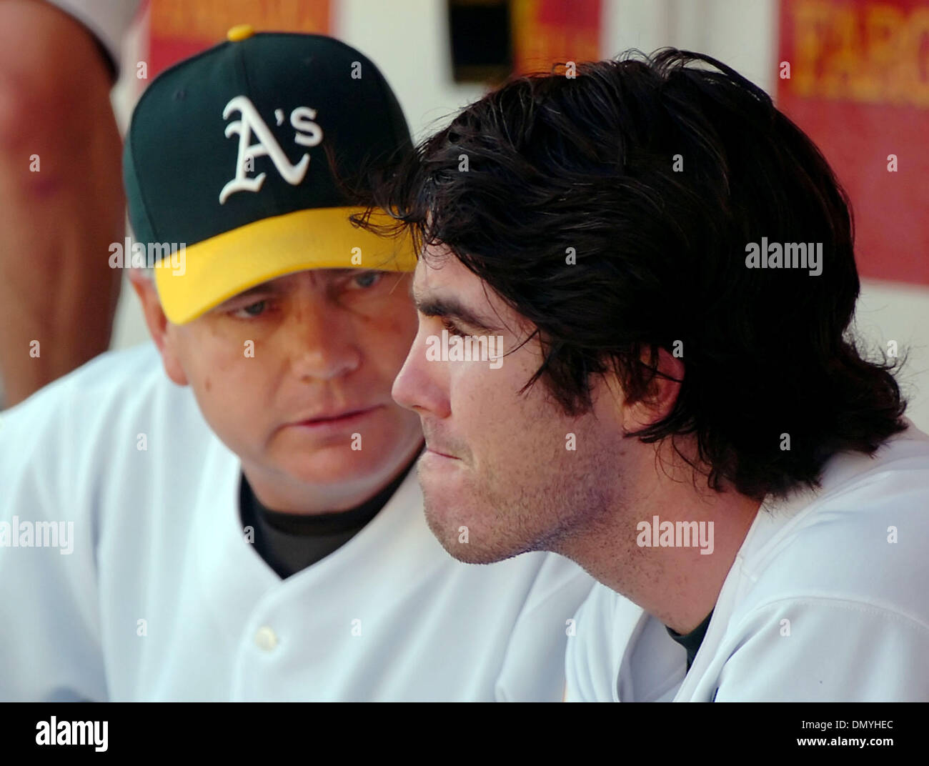 Sep 24, 2006; Oakland, CA, USA; Oakland Athletics pitching coach CURT