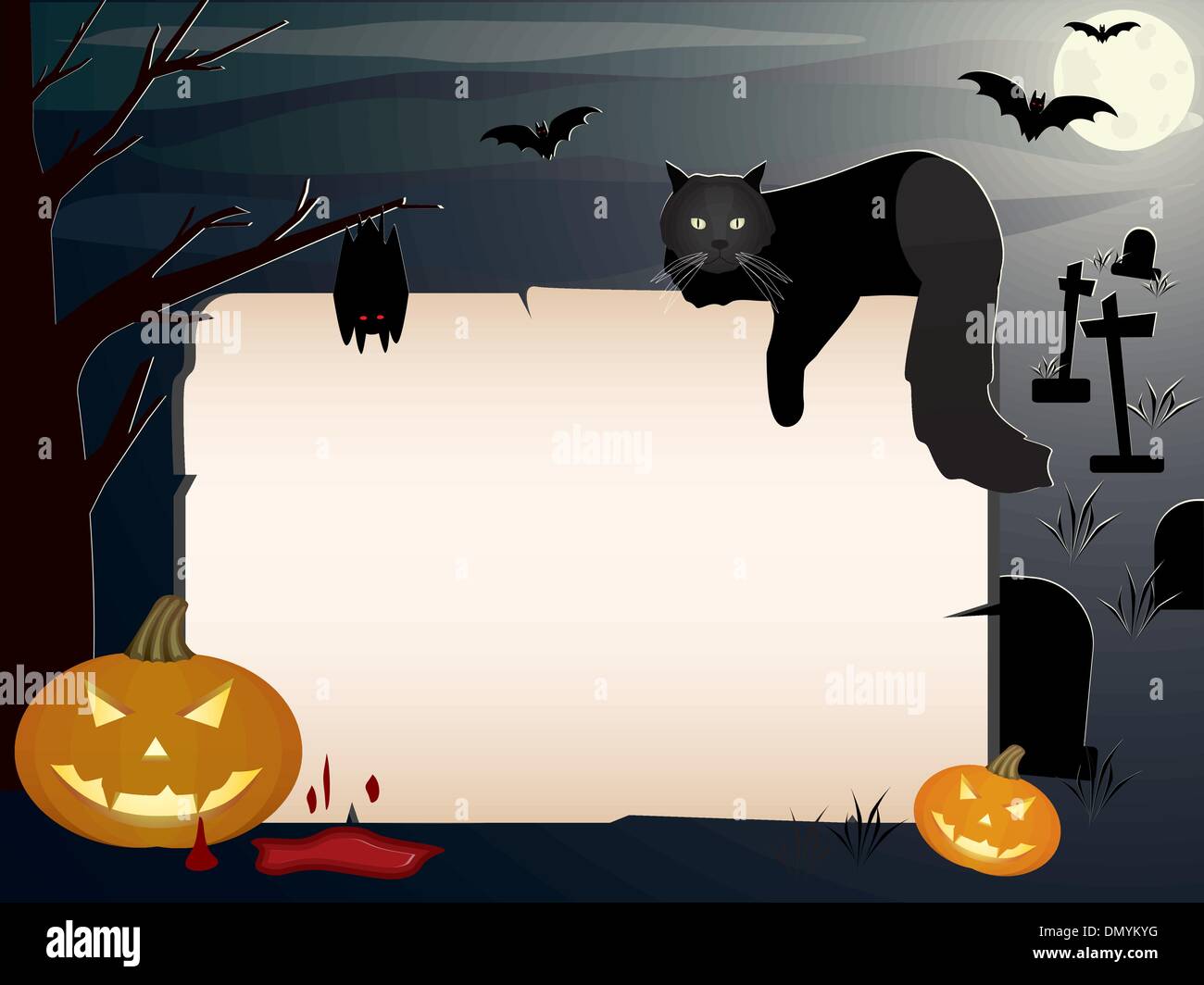 Halloween background Stock Vector