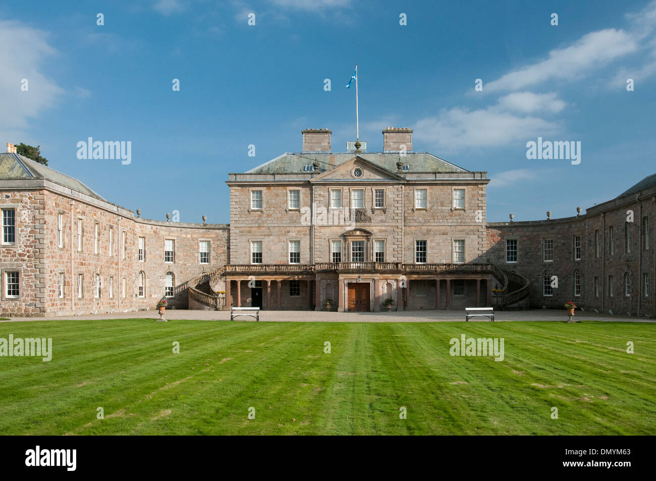 haddo house by tarves part of NTS or national trust scotland Stock