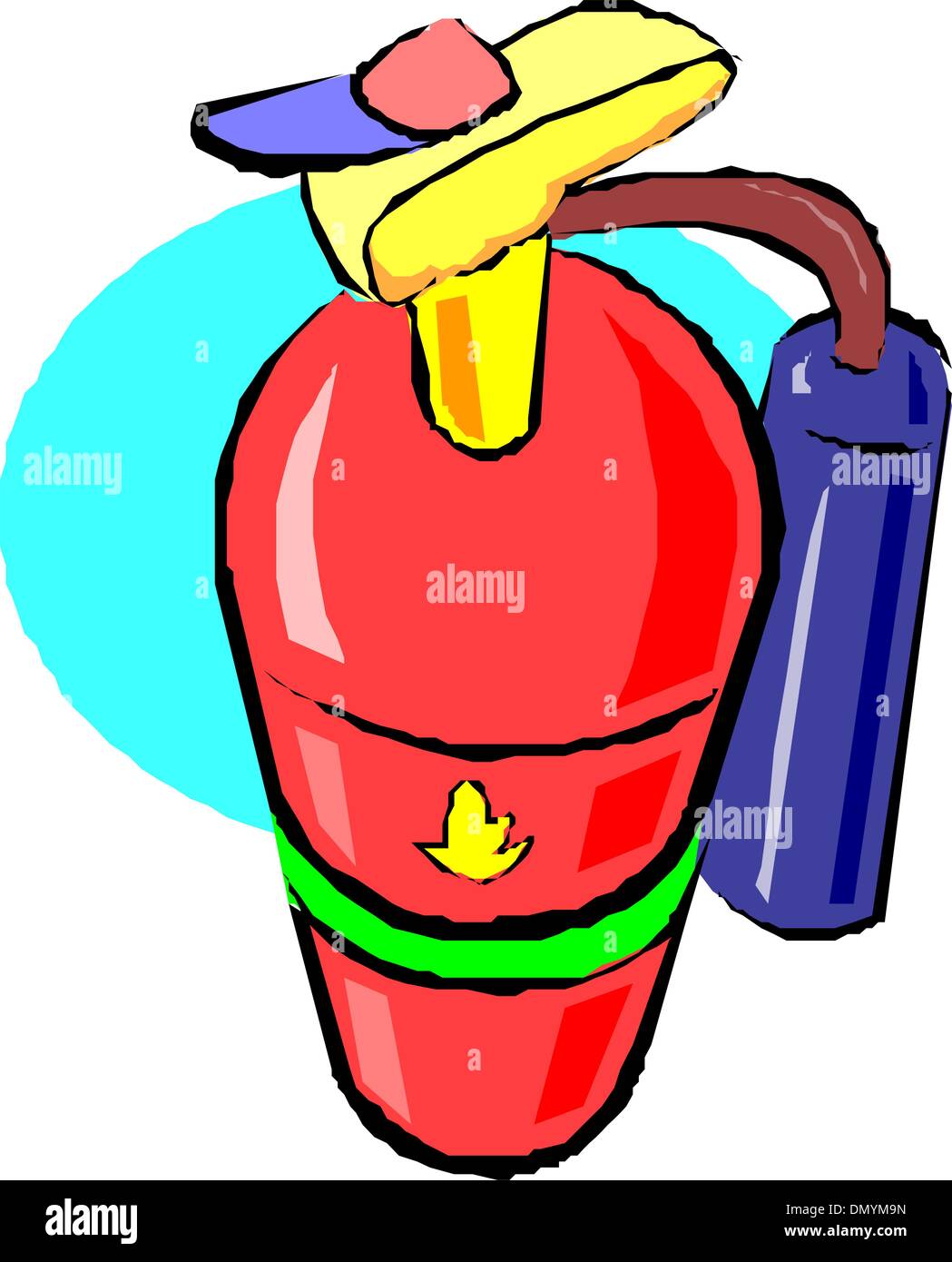 Fire training smoke house Stock Vector Images - Alamy