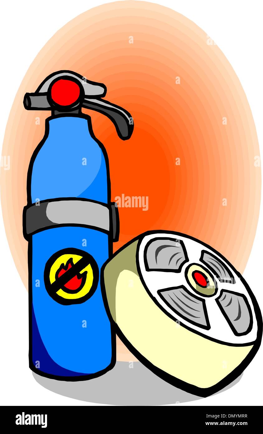 Fire extinguisher Stock Vector