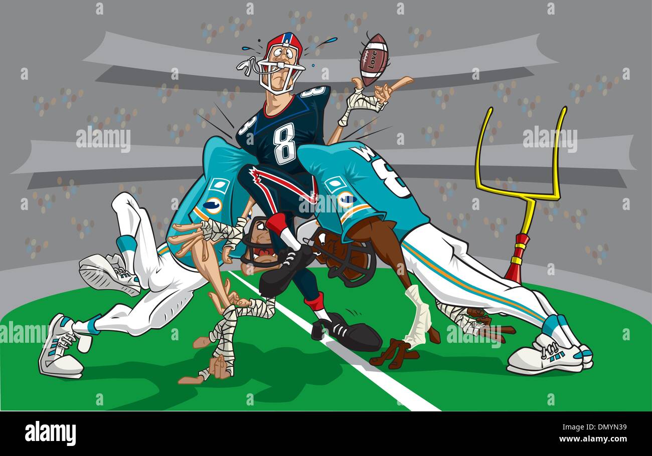 Stadium crowd football american Stock Vector Images Alamy