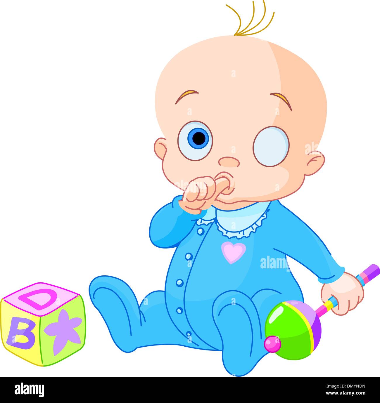 Little boy blue Stock Vector Images Alamy