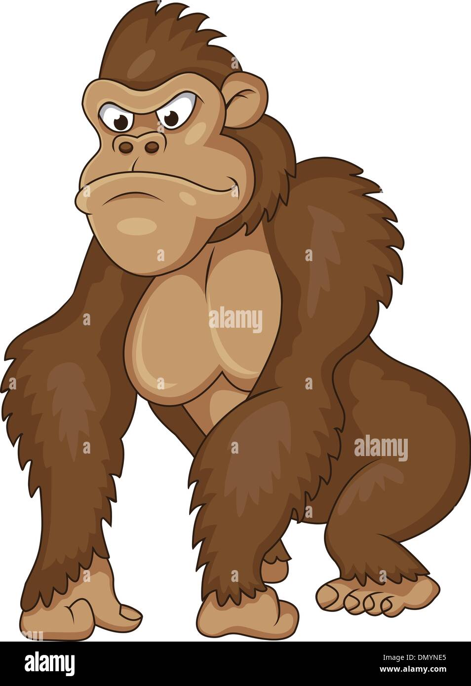Gorilla cartoon hi-res stock photography and images - Alamy