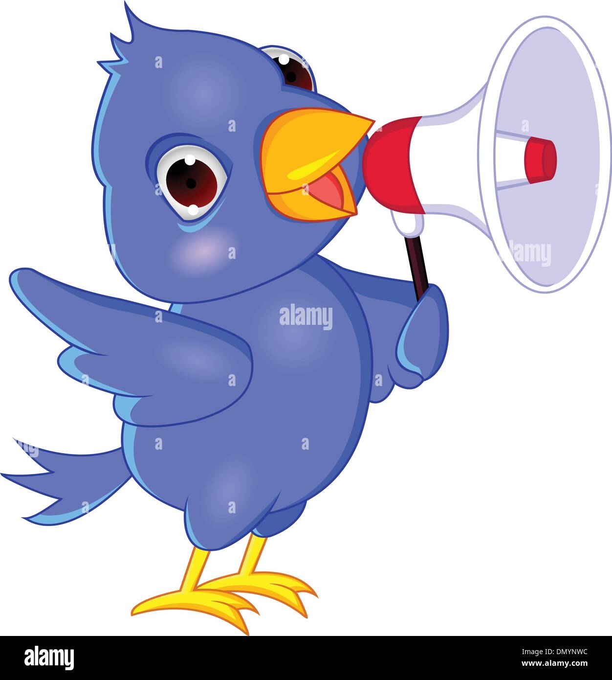 Bluebird Stock Vector
