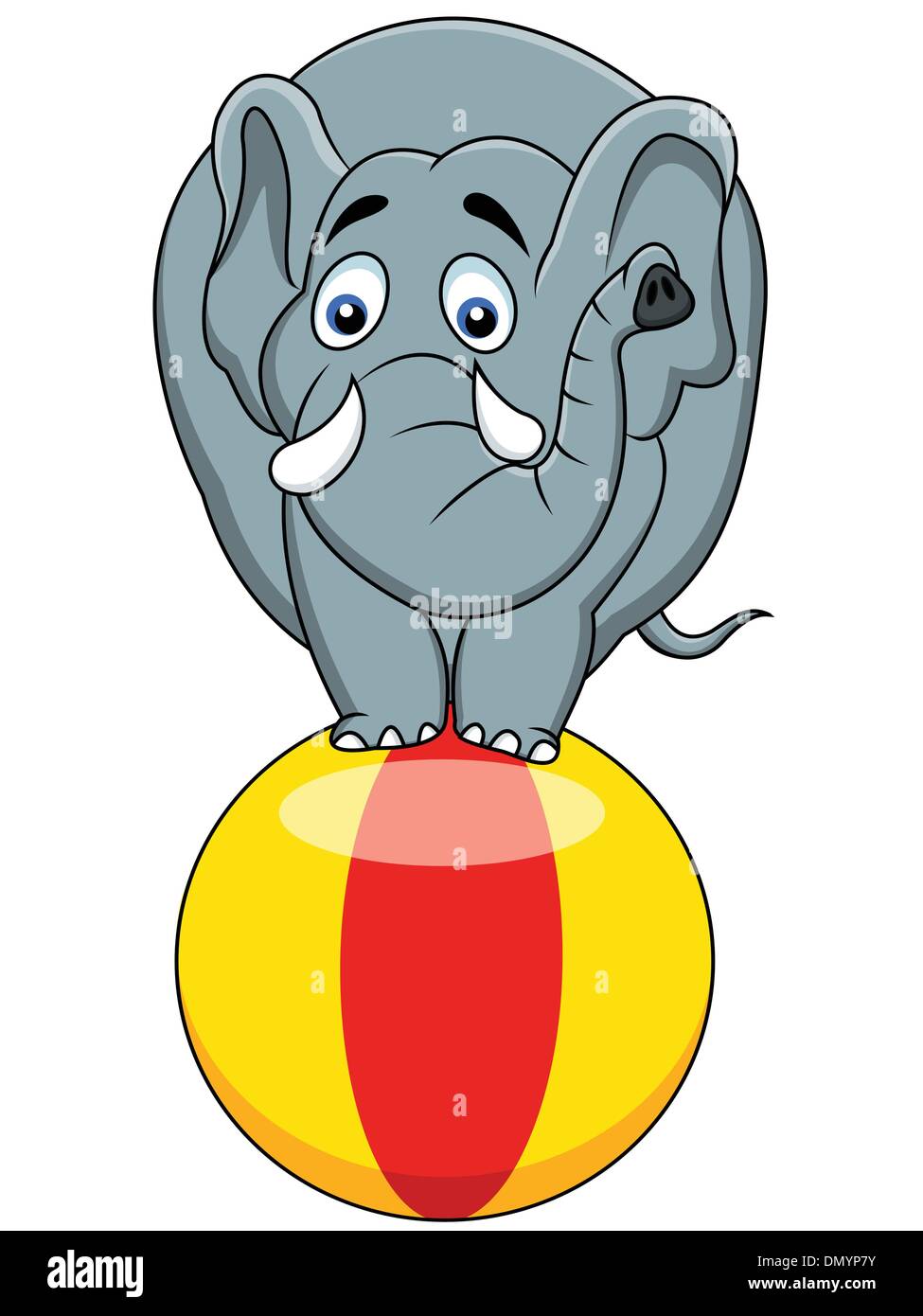 Circus elephant ball hi-res stock photography and images - Alamy