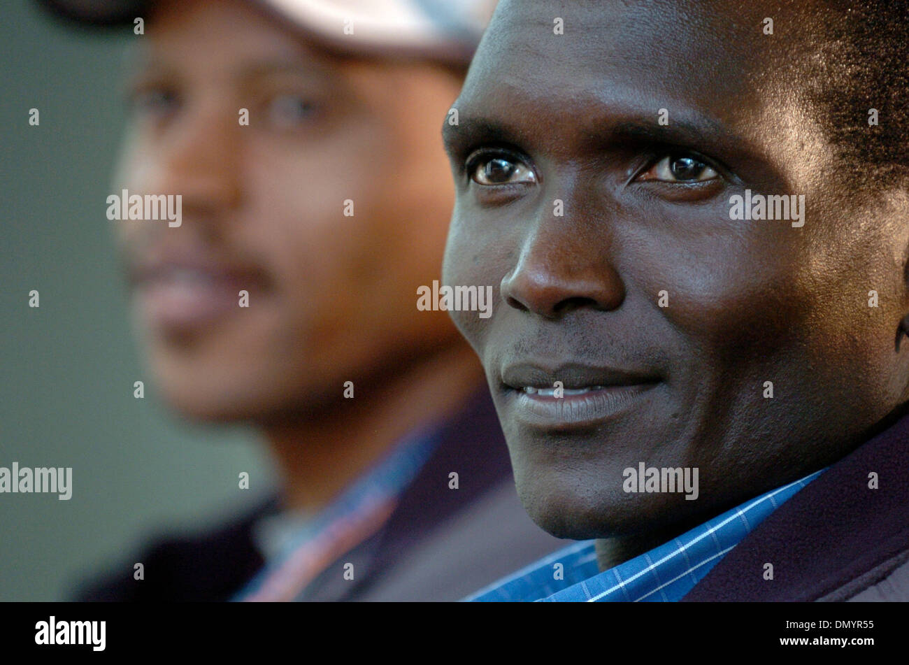 Nov 01, 2006; MANHATTAN, NEW YORK, USA; HENDRICK RAMAALA (L) and PAUL
