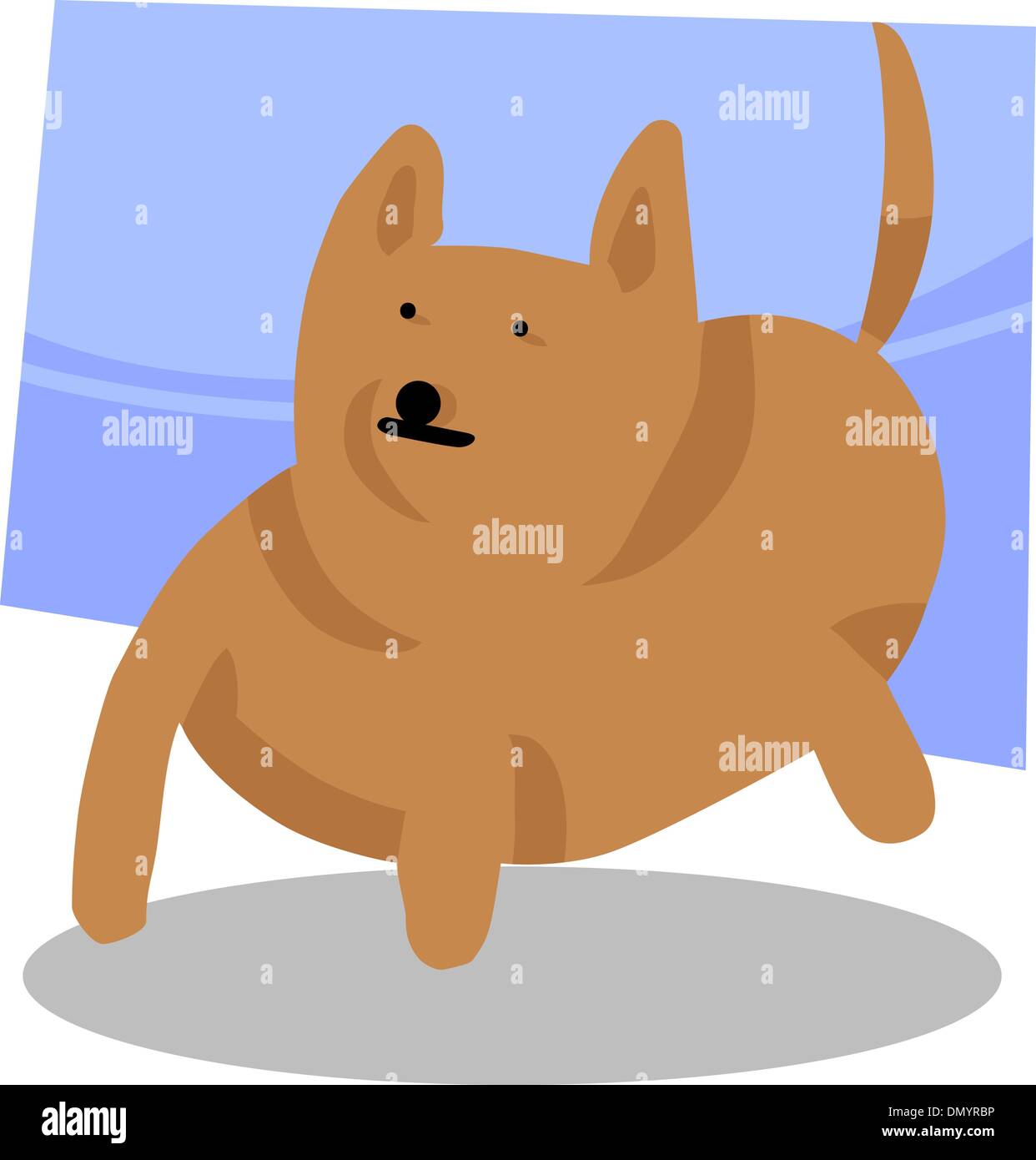 cartoon doodle of funny dog Stock Vector Image & Art - Alamy