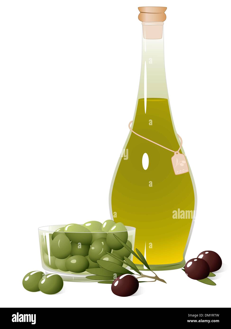 Olive oil bottle vector vectors hires stock photography and images Alamy