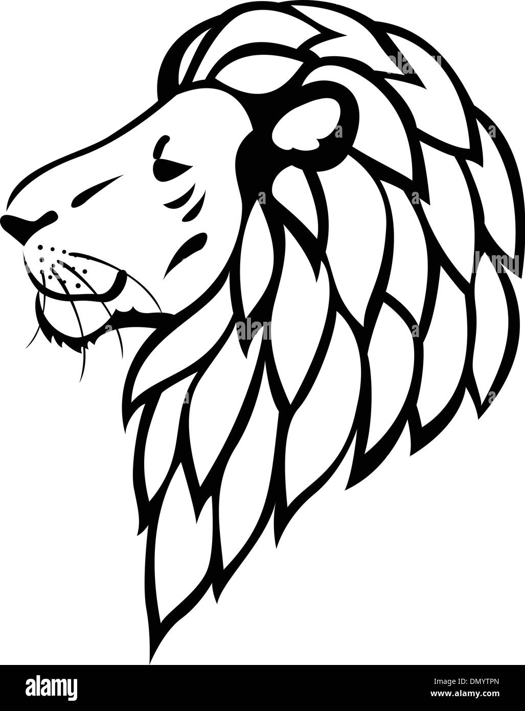 lion tattoo drawing