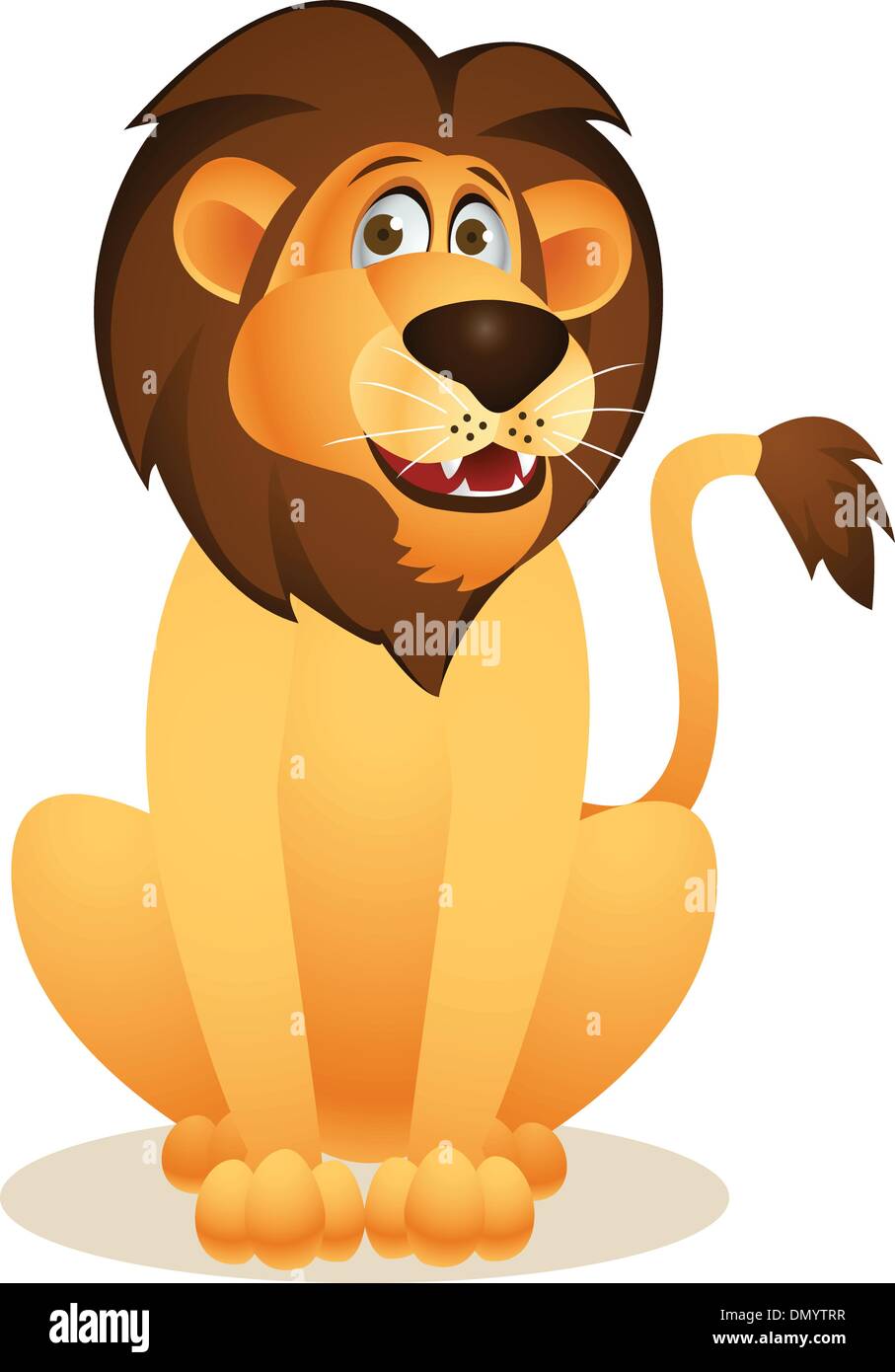 Funny lion cartoon Stock Vector Image & Art - Alamy