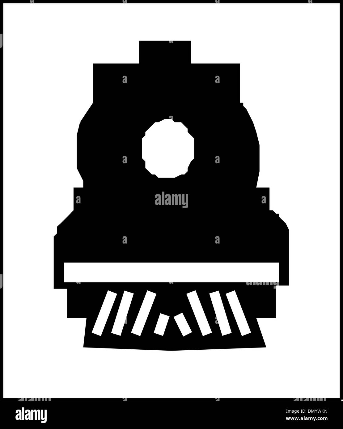Train shape Stock Vector Images - Alamy