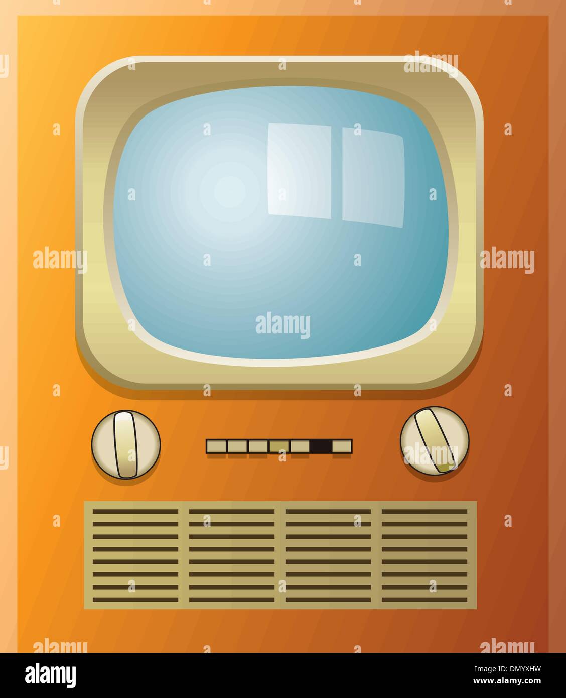 vector retro tv set Stock Vector Image & Art - Alamy