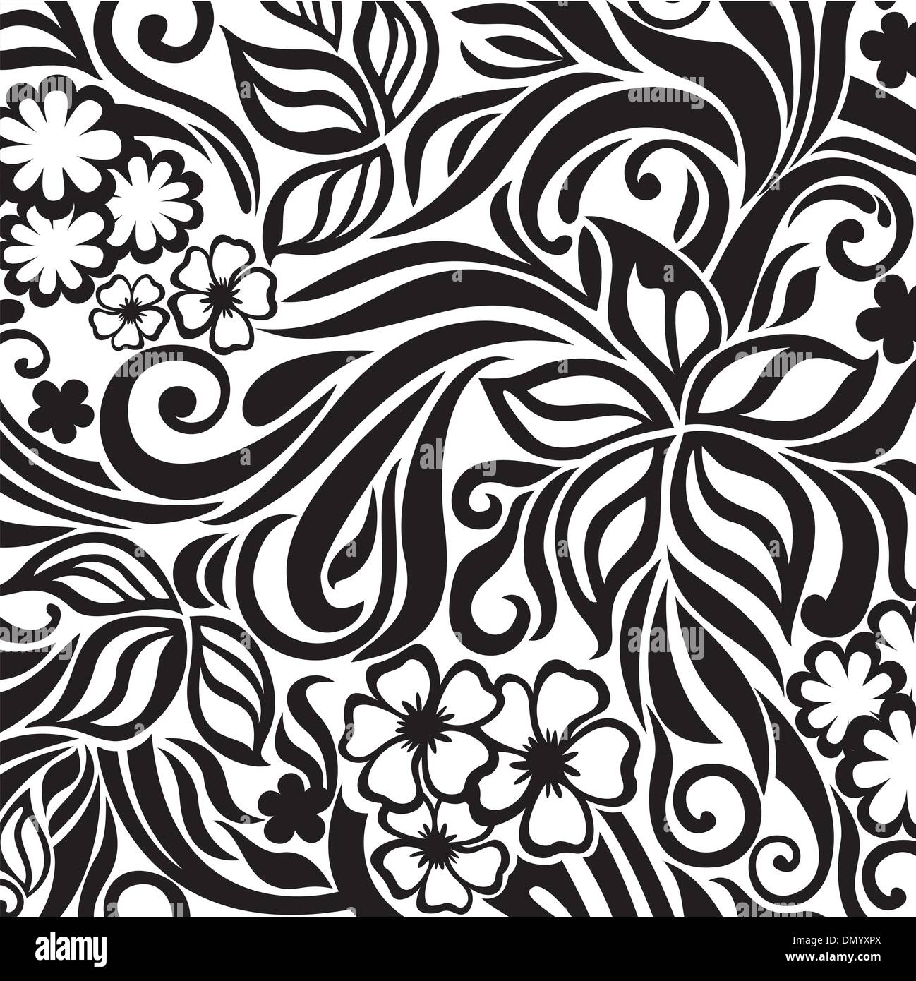 Excellent floral background Stock Vector