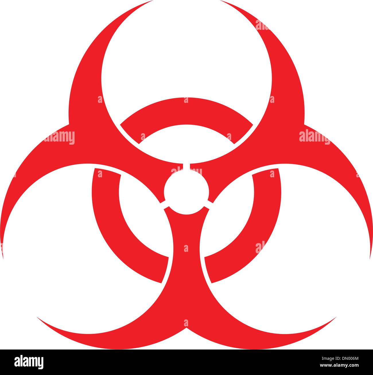 biohazard sign Stock Vector