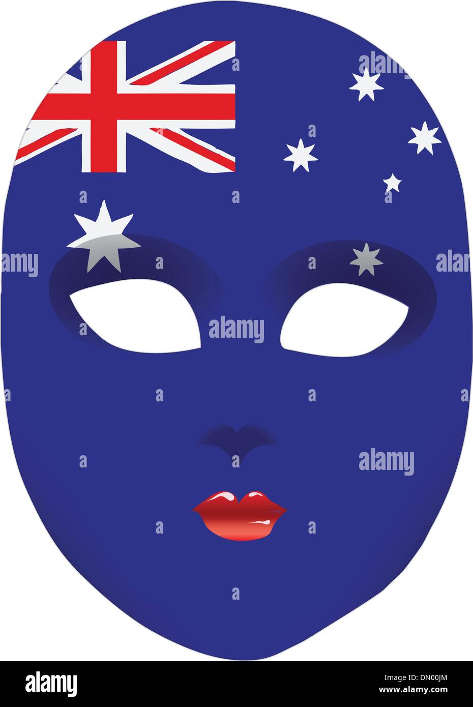 Mask Australia Stock Vector Image & Art Alamy