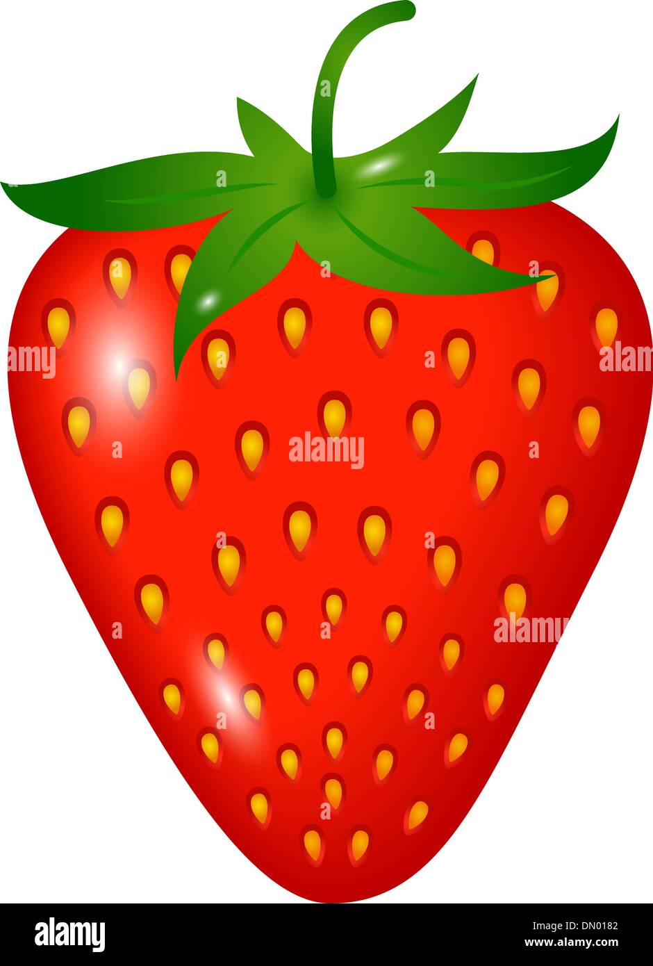 strawberry Stock Vector