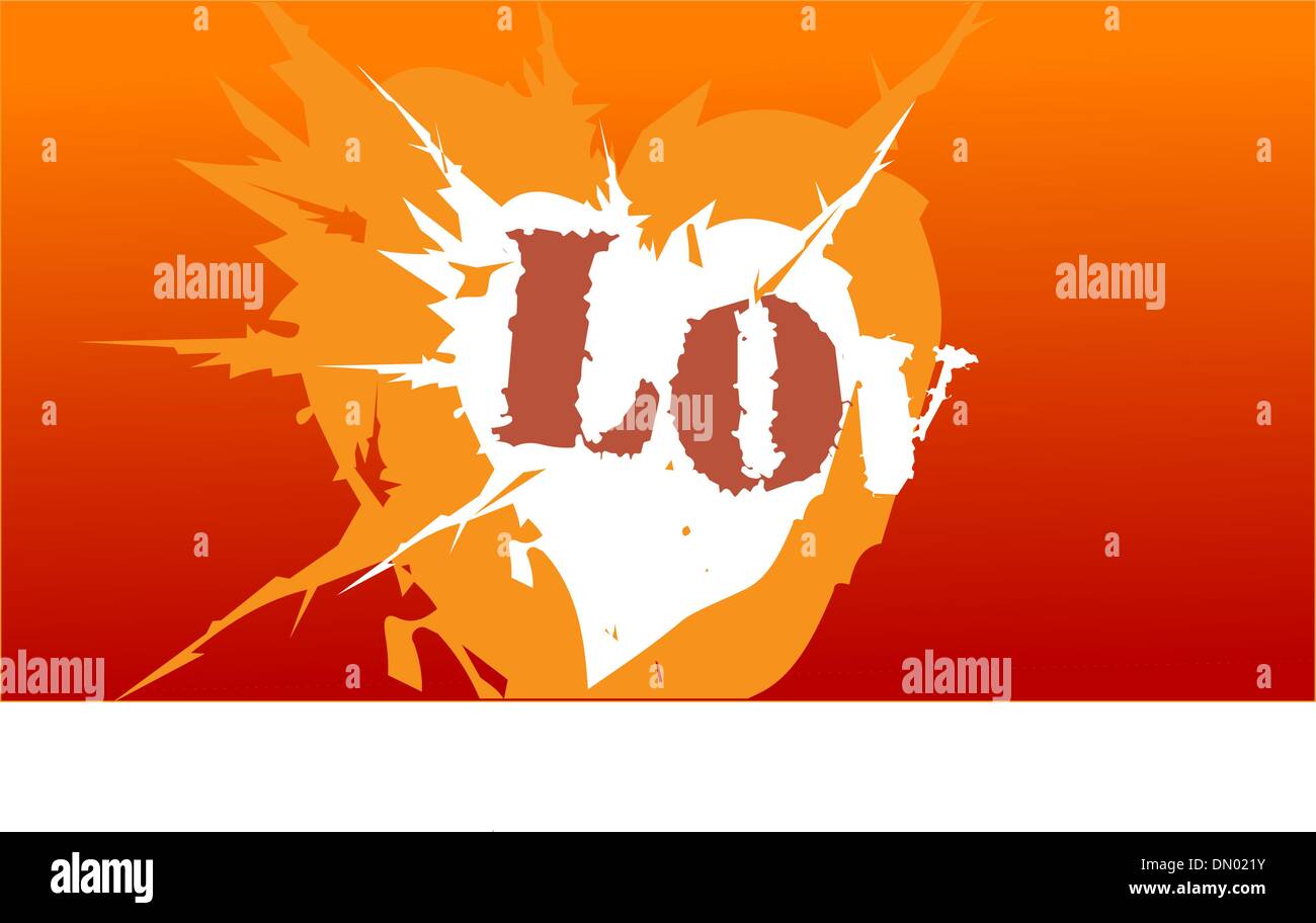 Love Heart Attack Stock Vector