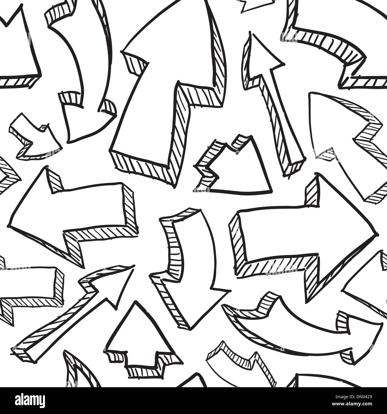 Arrow vector vectors hi-res stock photography and images - Alamy