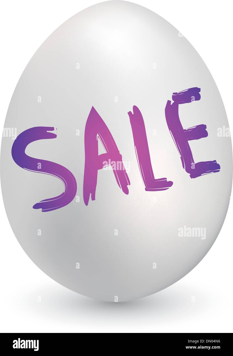 Sale Easter egg vector Stock Vector