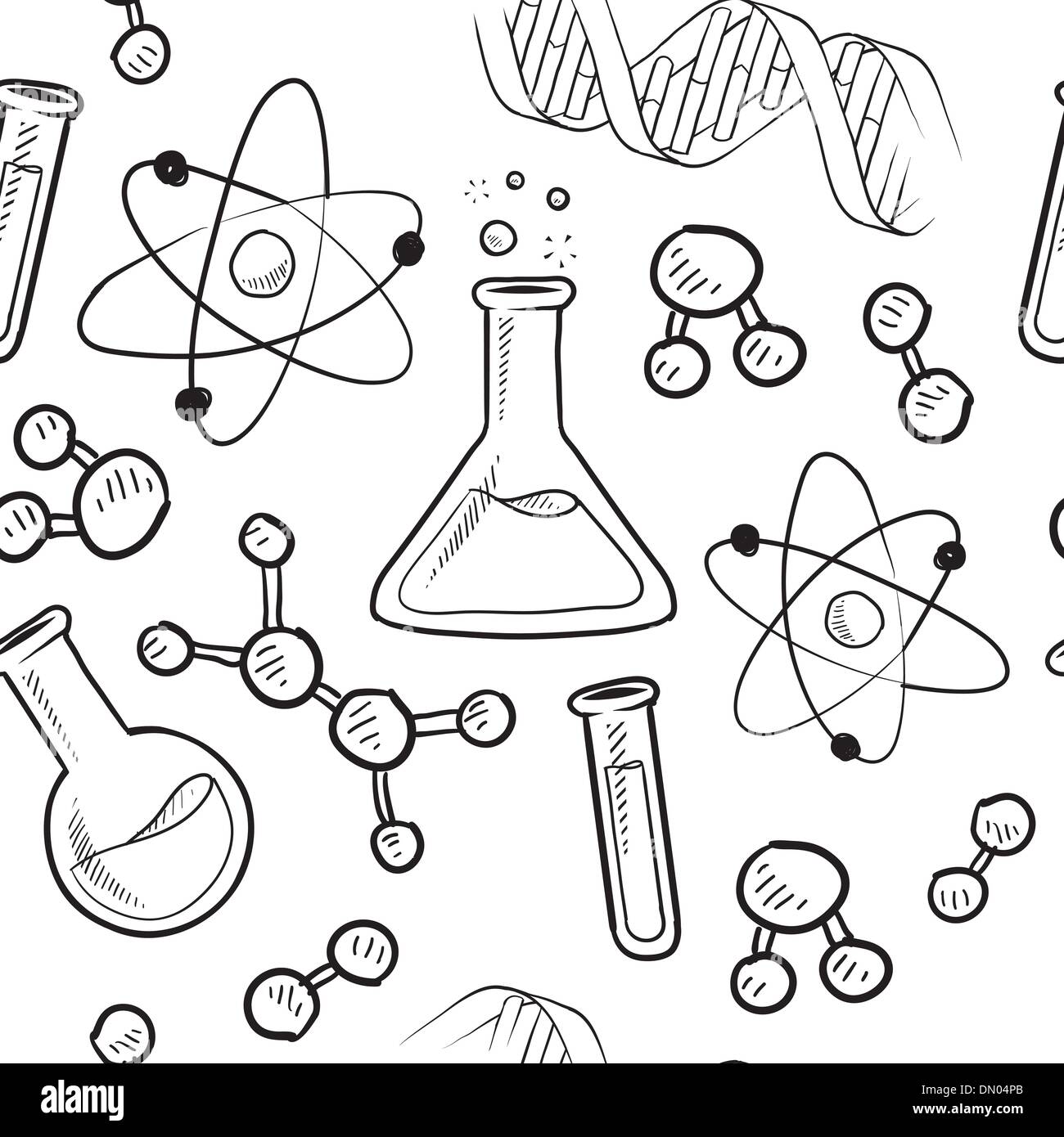 cool science images black and white