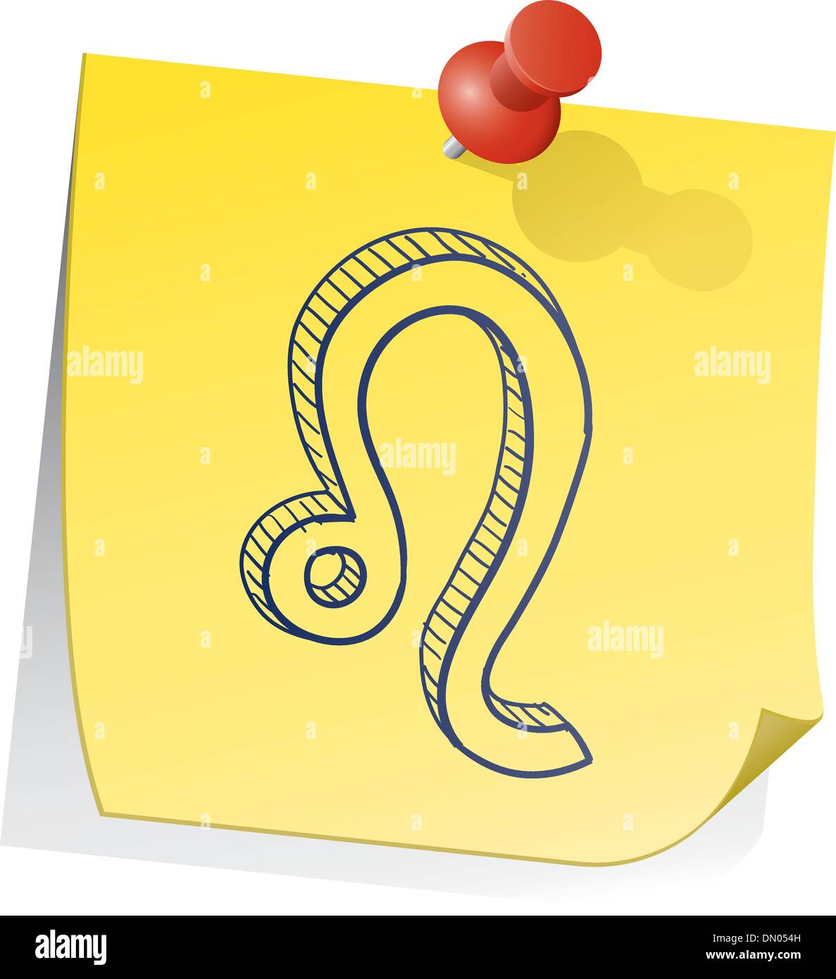 Zodiac Lamb Sticky Note Zodiac Lamb Sticky Note