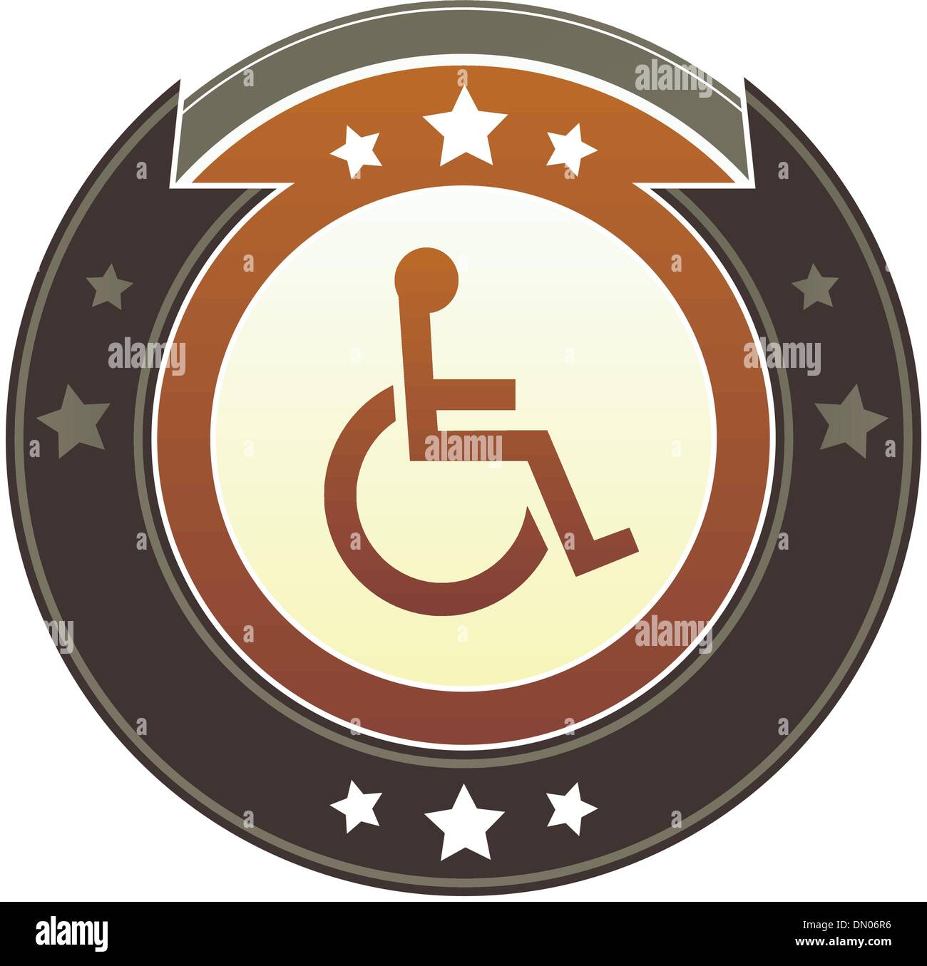 Wheelchair emblem hires stock photography and images Alamy