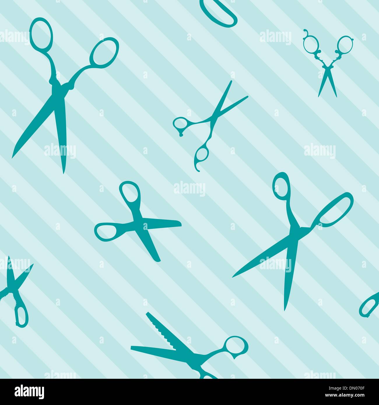 Seamless scissors vector background Stock Vector Image & Art Alamy