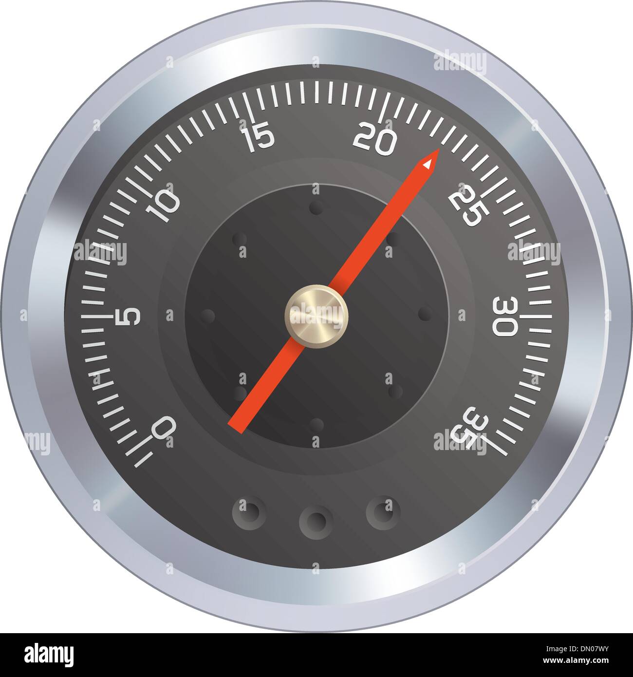 Gauge or meter vector Stock Vector