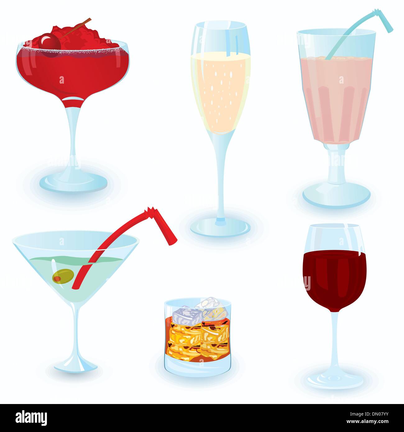 Martini cocktail icon hi-res stock photography and images - Alamy