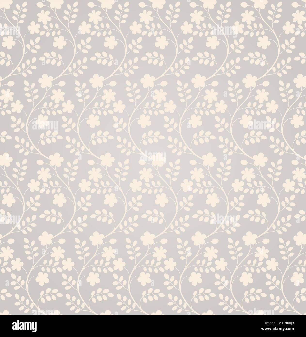 Elegant seamless floral pattern Stock Vector Image & Art - Alamy