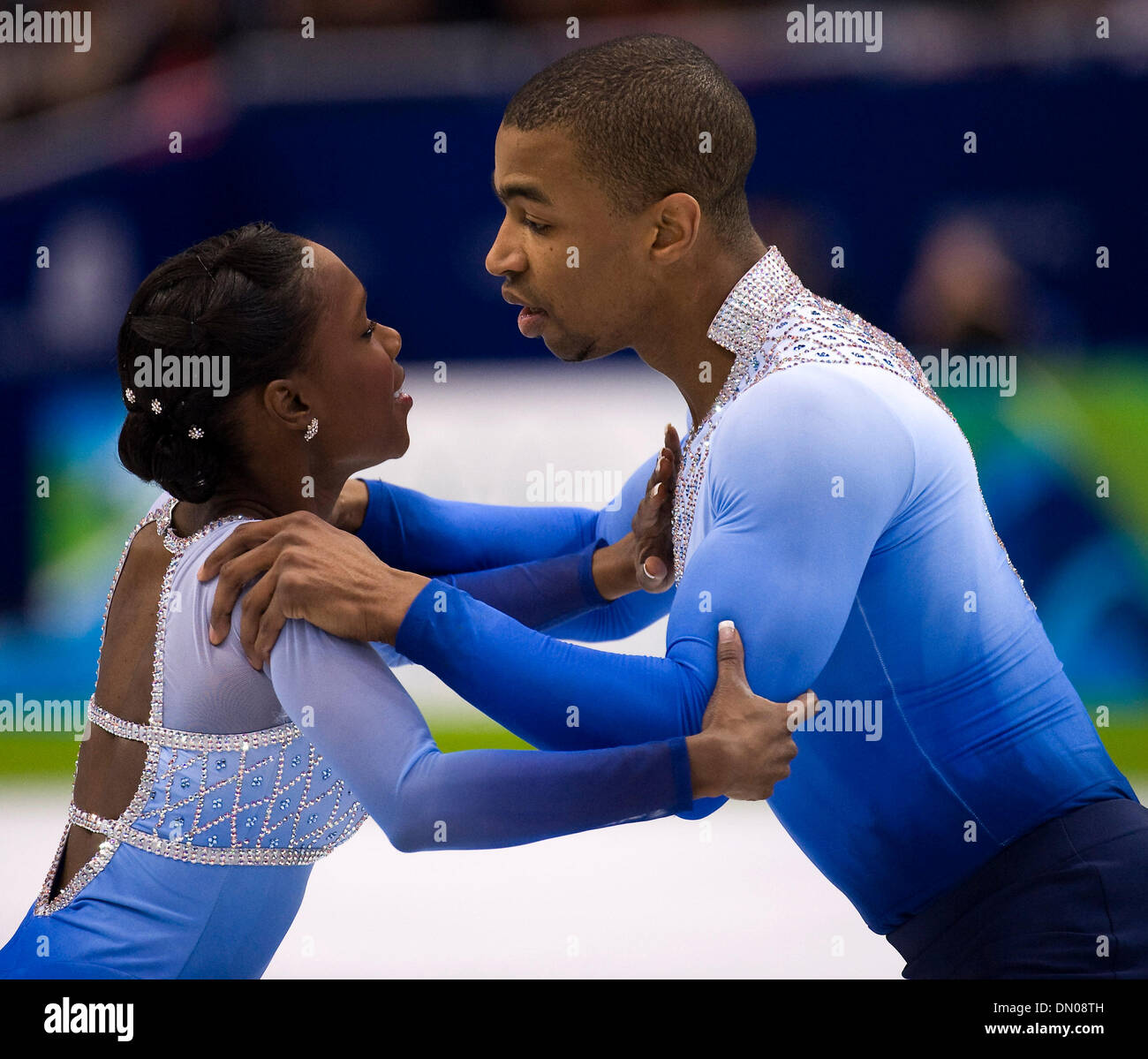 Vanessa james and yannick bonheur hires stock photography and images