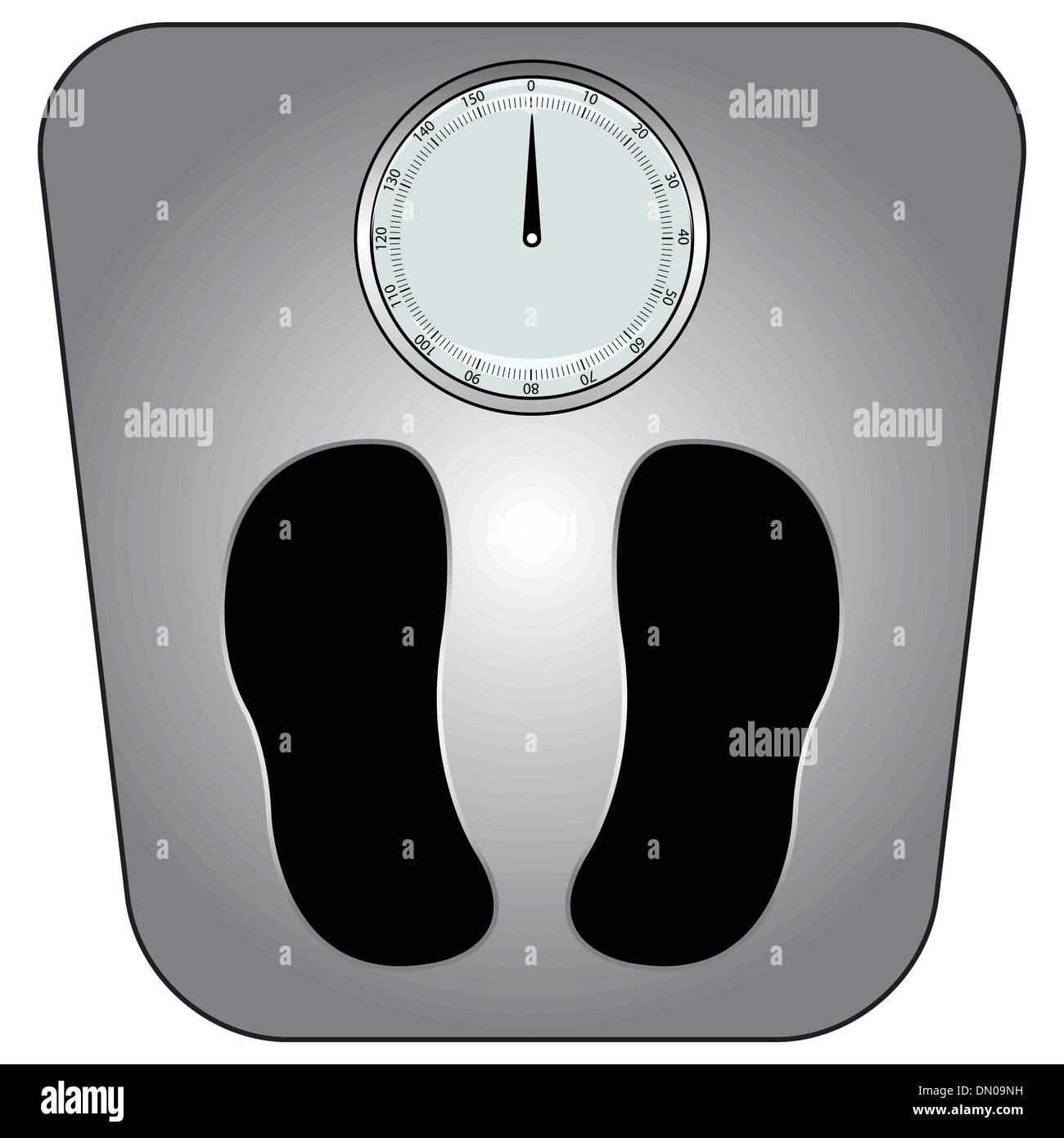 Analog bathroom scale - vector Stock Vector by ©halina_photo 2976994