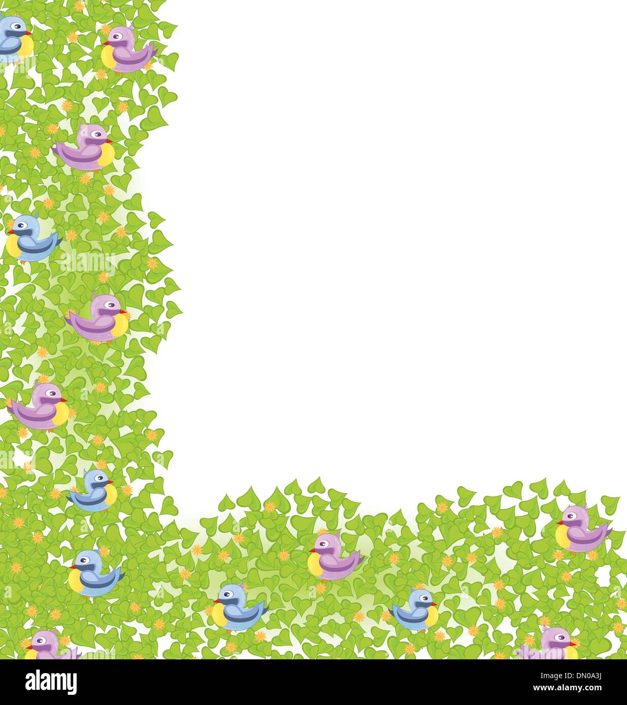 Floral decorative corner hi-res stock photography and images - Alamy