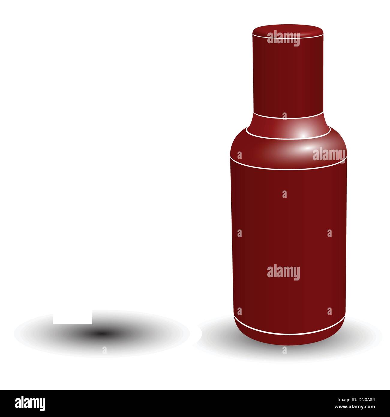 ketchup bottle Stock Vector