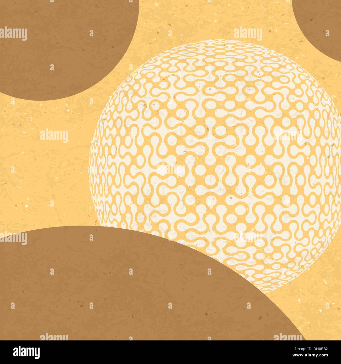 Retro abstract background with space for text. Vector, EPS10 Stock Vector