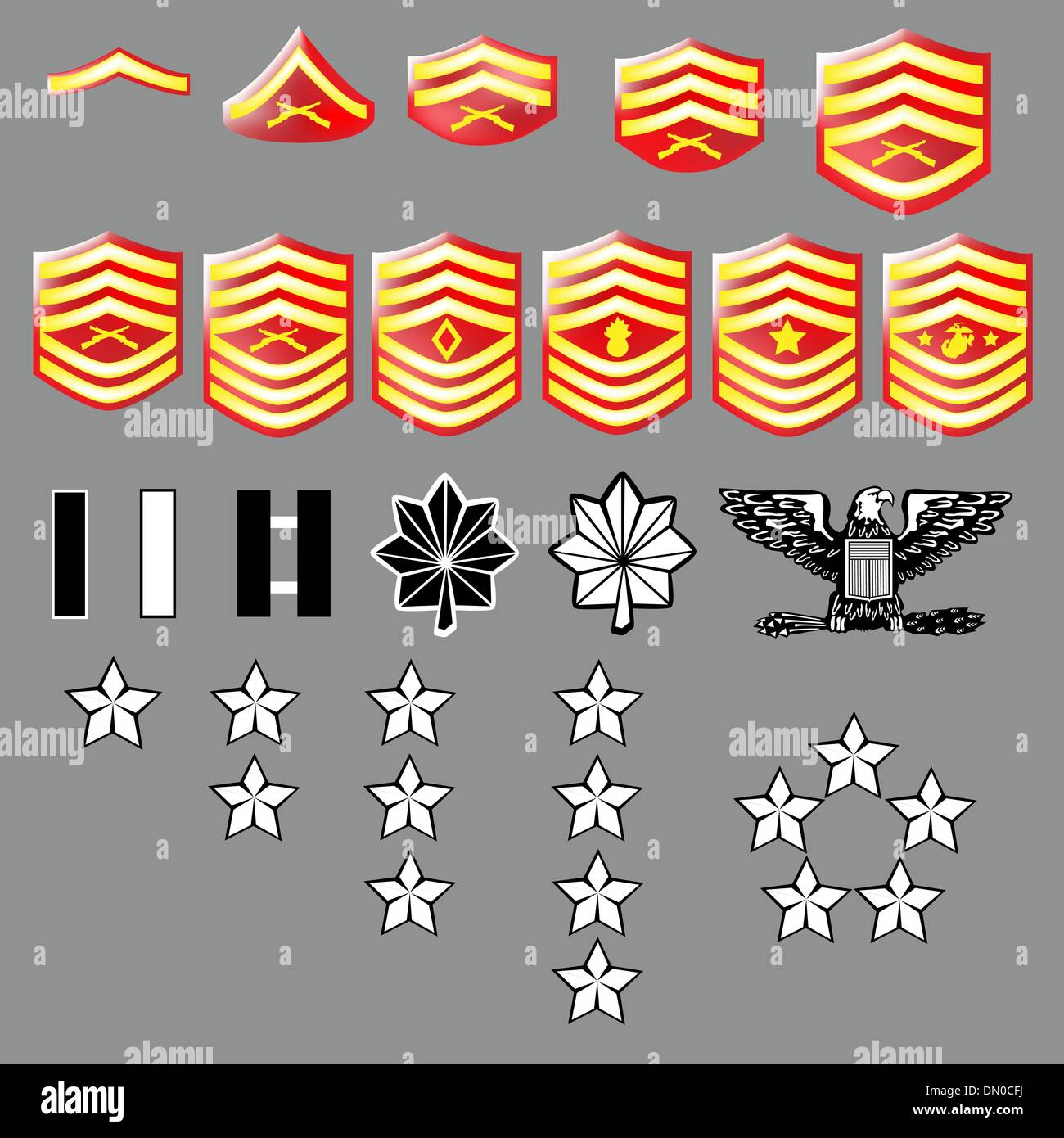 thumbnail image 2 of Marine Corps Tie Clasp: Non-Commissioned Officer NCO - 24K Gold Plated 2 of 12