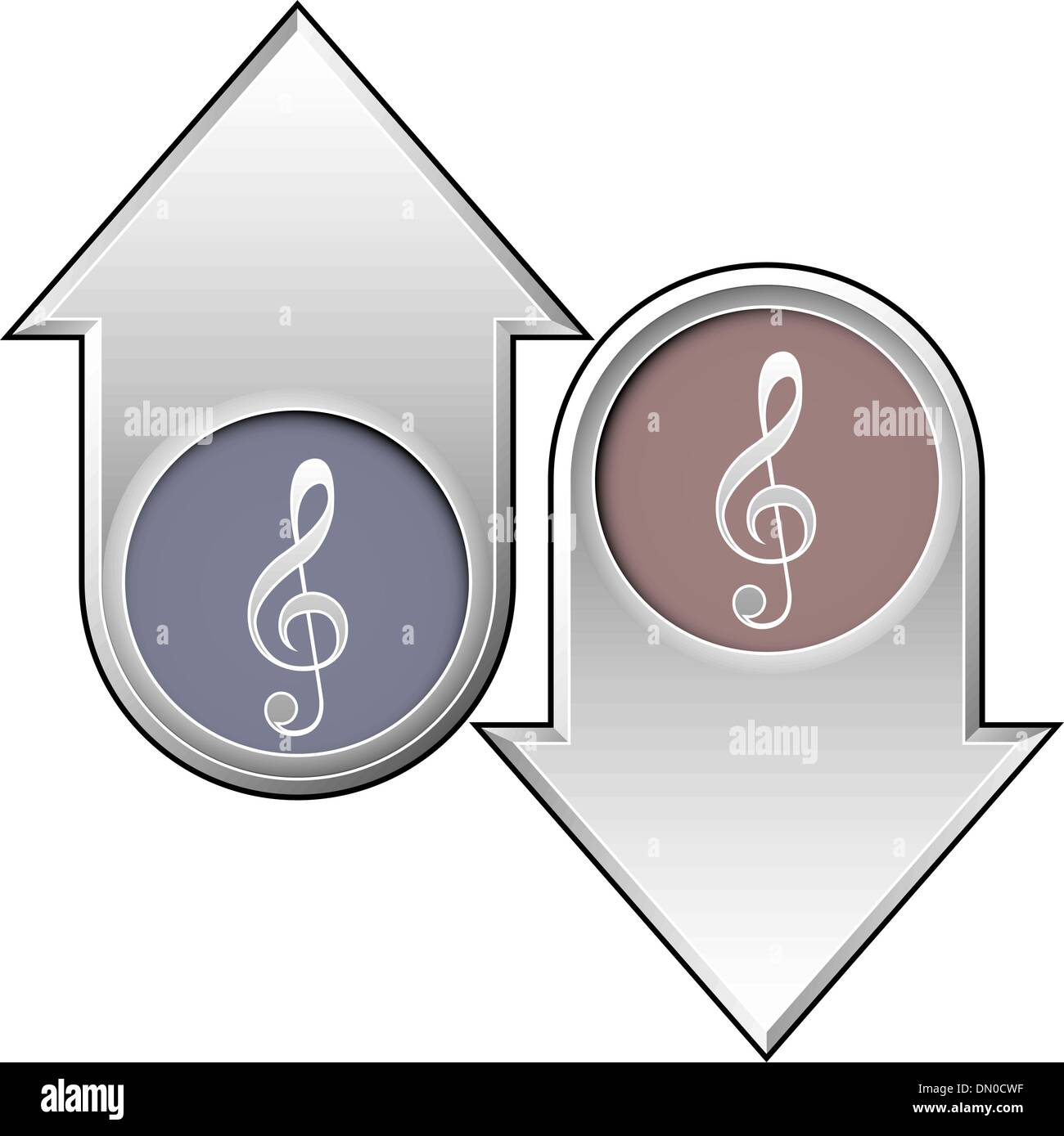 Rising sign Stock Vector Images - Alamy