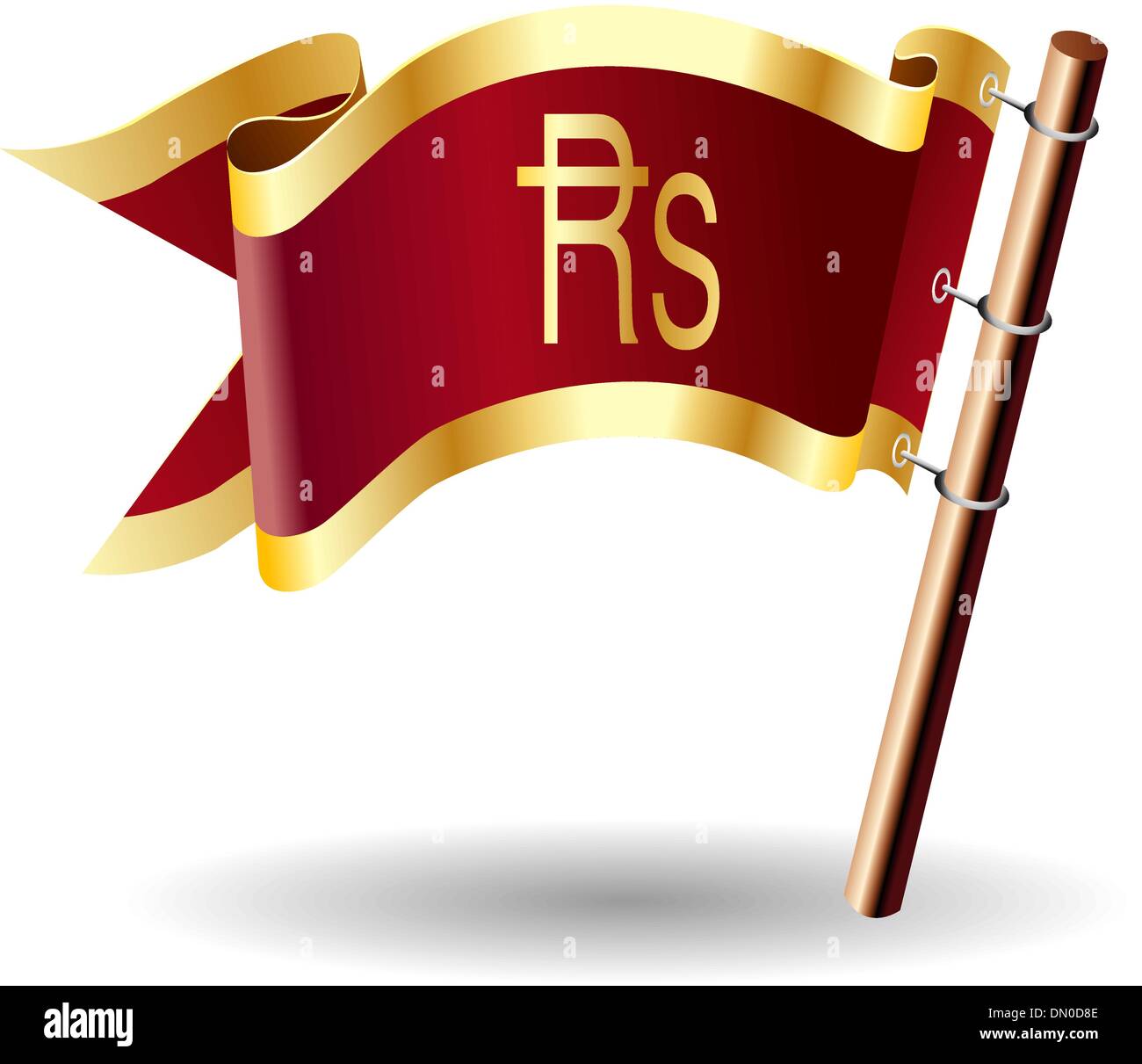 Indian Rupee currency royal flag Stock Vector Image & Art - Alamy