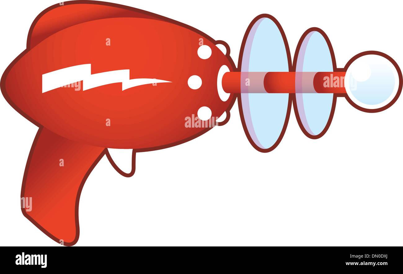 Retro laser pistol vector Stock Vector Image & Art Alamy