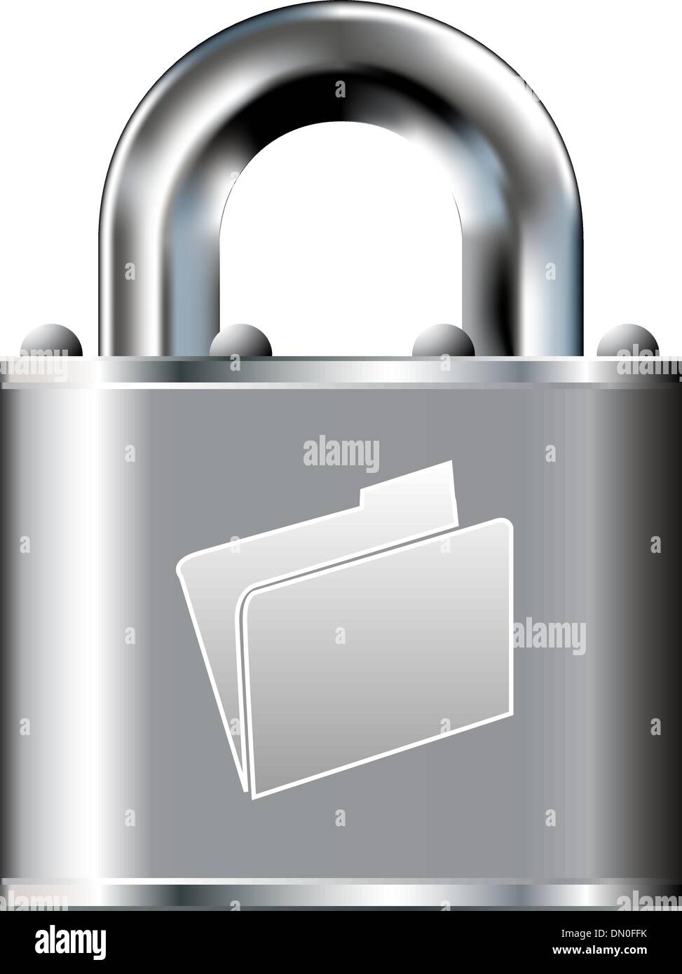 Secure file icon Stock Vector Image & Art - Alamy