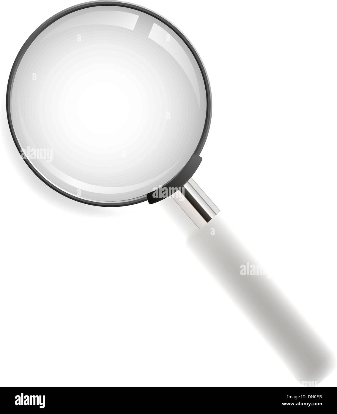 Magnifying glass Stock Vector