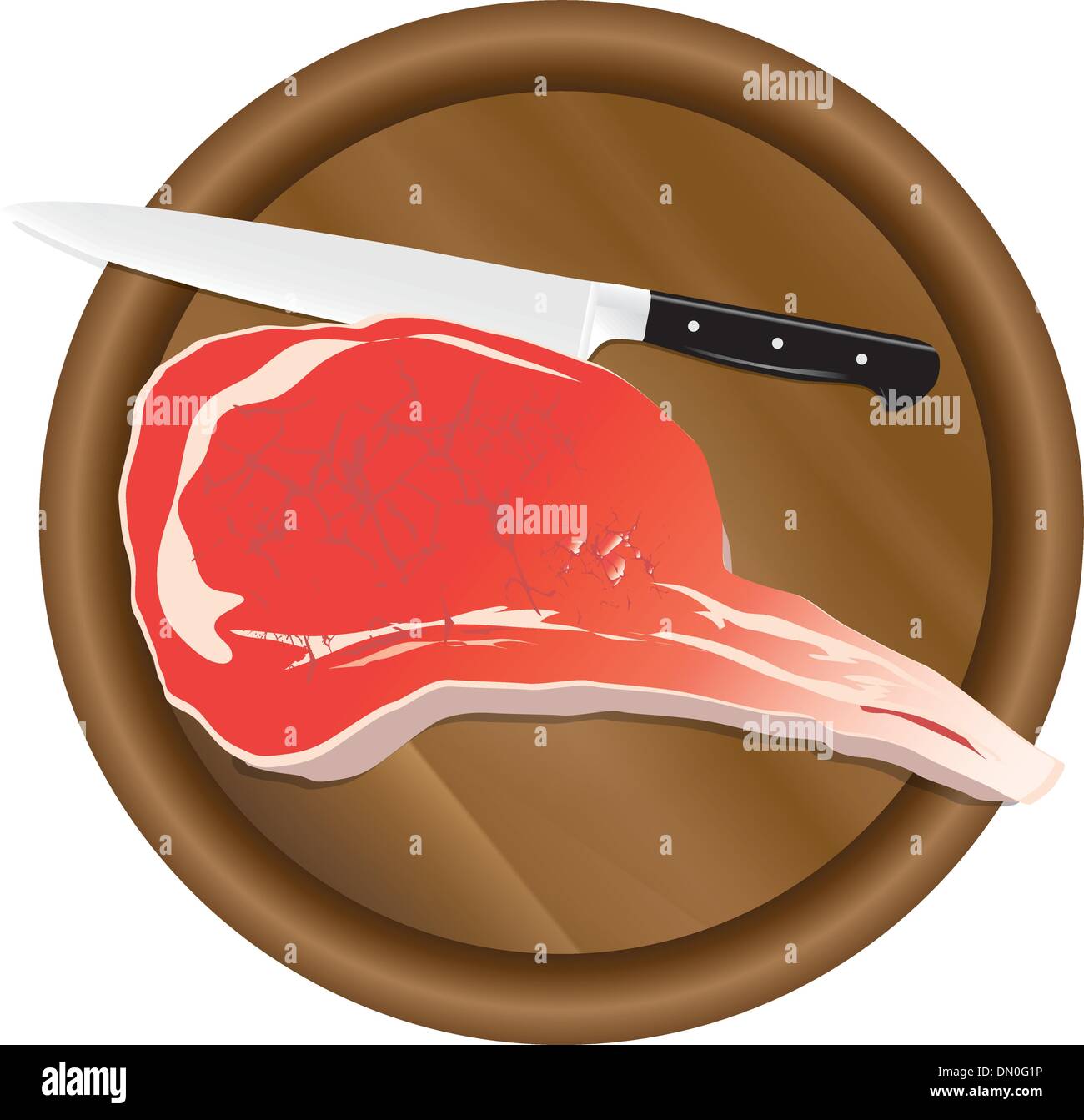 Meat cutting equipment Stock Vector Images - Alamy
