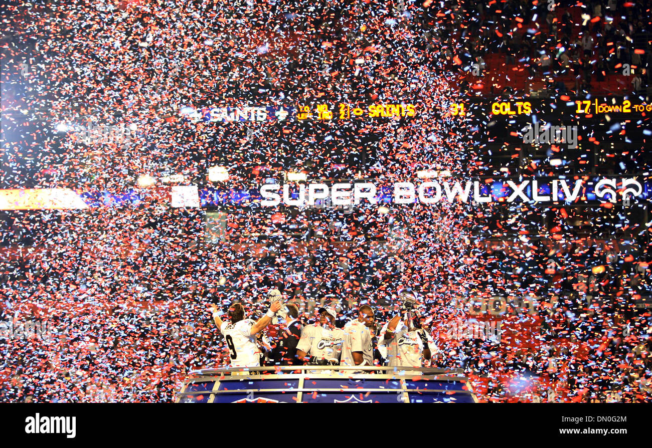 Super bowl xliv hi-res stock photography and images - Alamy