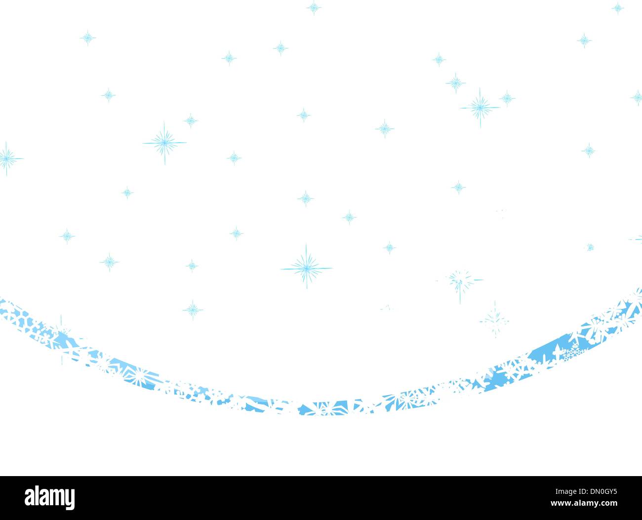 Blue background with snowflakes. EPS 8 Stock Vector Image & Art - Alamy