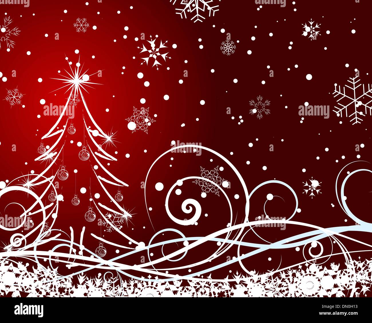 Christmas card Stock Vector Image & Art - Alamy