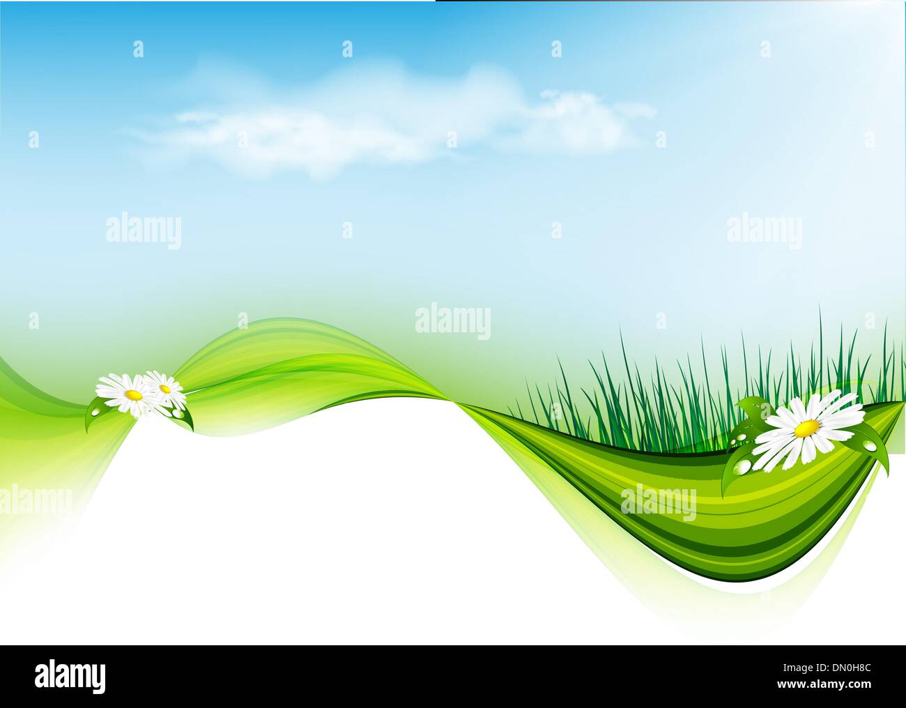 summer floral vector. Eps10 Stock Vector Image & Art - Alamy