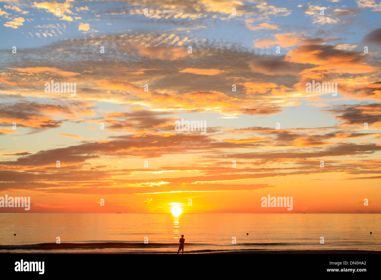 Sunrise on Lang Co beach, Hue,Vietnam Stock Photo Alamy